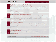 Tablet Screenshot of amrutlar.com